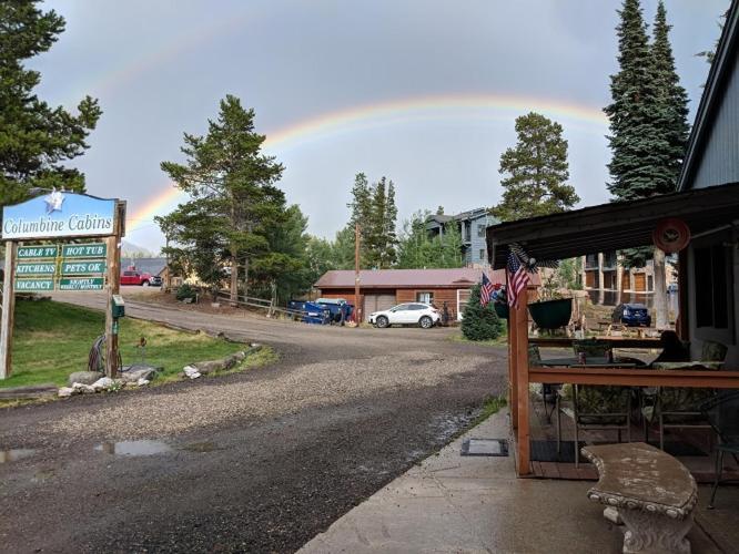 גרנד לייק Columbine Cabins מראה חיצוני תמונה